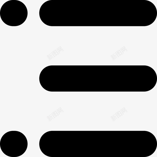 无序列表svg_新图网 https://ixintu.com 无序列表