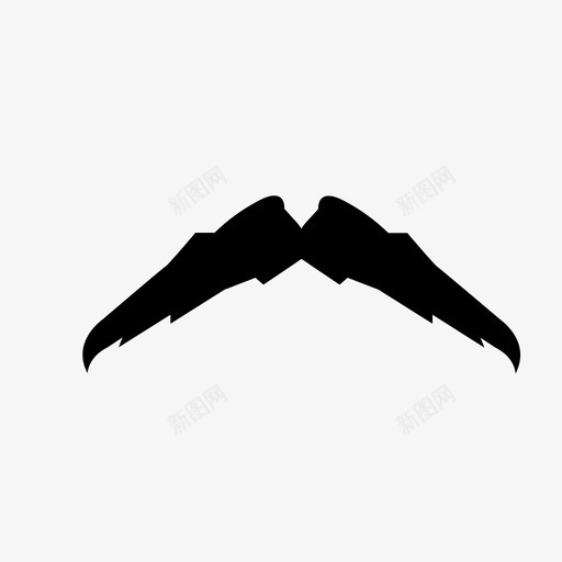胡子理发师时尚图标svg_新图网 https://ixintu.com 时尚 时髦 时髦男人风格 理发师 胡子