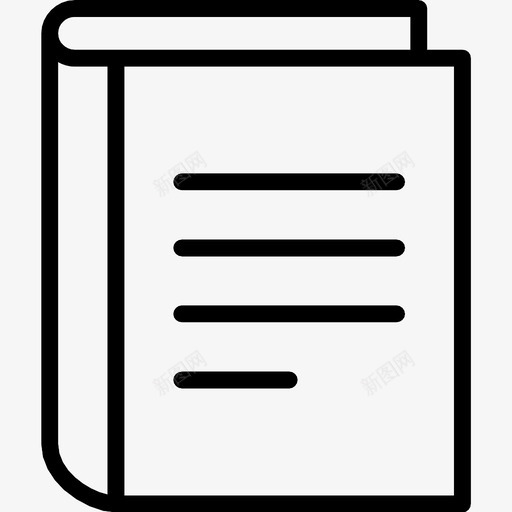 书词典指南图标svg_新图网 https://ixintu.com 书 指南 词典 资料