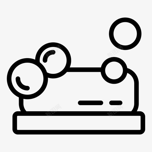 肥皂浴皂浴室图标svg_新图网 https://ixintu.com 浴室 浴皂 肥皂 肥皂条 肥皂泡