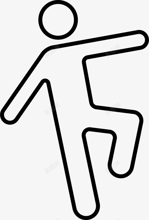人物人体人物轮廓图标svg_新图网 https://ixintu.com 人体 人物 人物轮廓 人的轮廓图