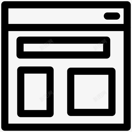 视图布局搜索引擎优化图标svg_新图网 https://ixintu.com web1 布局 搜索引擎优化 网站 设计视图