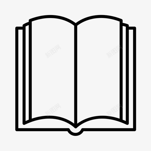 书籍图书馆小说图标svg_新图网 https://ixintu.com 书籍 图书馆 学习 学校 小说 阅读