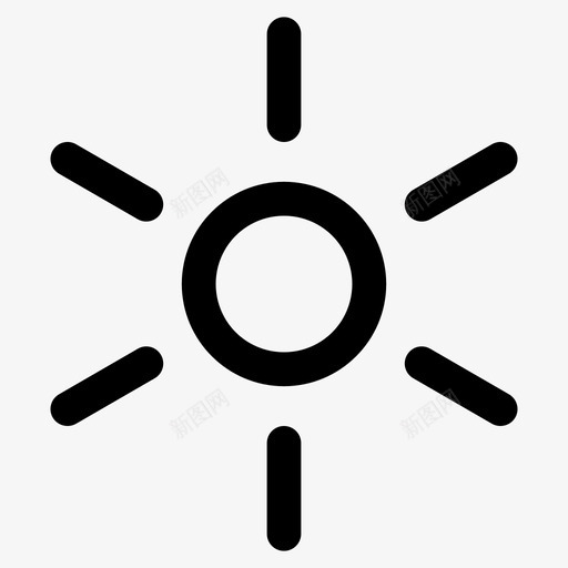 sun接口图标svg_新图网 https://ixintu.com sun 接口