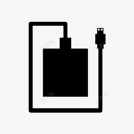 加密狗电缆数据图标svg_新图网 https://ixintu.com usb类型c 加密狗 数据 智能手机 电缆