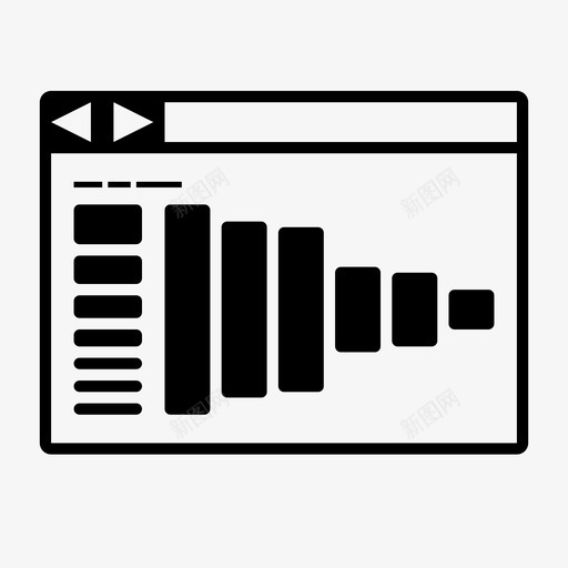 目标流程收购分析图标svg_新图网 https://ixintu.com 分析 图表 报告 收购 目标流程