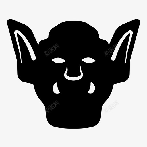 巨魔魔法古挪威语图标svg_新图网 https://ixintu.com 古挪威语 巨魔 魔法