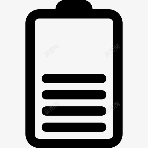 电池充电电力图标svg_新图网 https://ixintu.com 充电 电力 电池 能源 设备