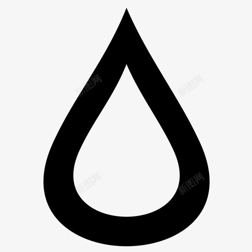 水滴清洁环境图标svg_新图网 https://ixintu.com 水 水图标 水滴 清洁 环境 自然