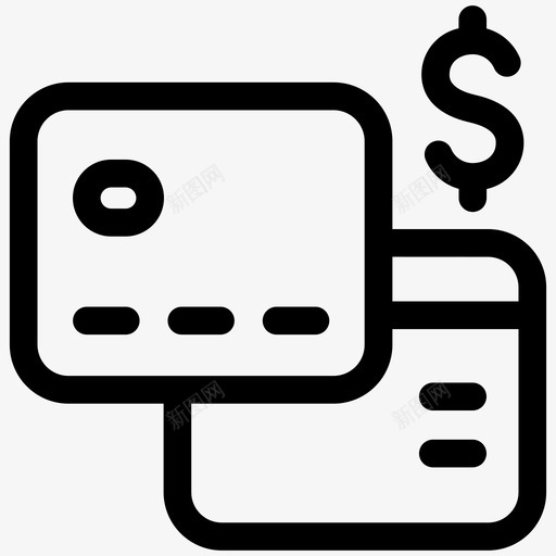 付款方式美元购物商业线第三卷图标svg_新图网 https://ixintu.com 付款方式 美元 购物商业线第三卷