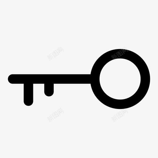 密钥访问密码图标svg_新图网 https://ixintu.com 安全性 密码 密钥 线性基本v2 访问