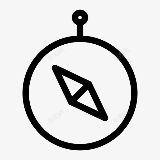 罗盘基点方向图标svg_新图网 https://ixintu.com 基点 工具和器具 方位 方向 罗盘