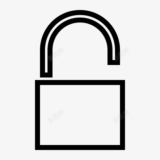 解锁免费软件图标svg_新图网 https://ixintu.com 免费 解锁 软件