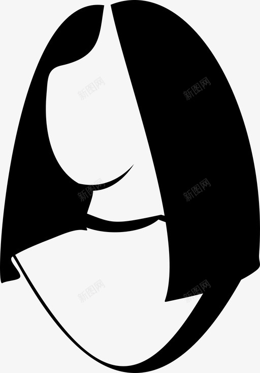 女性档案用户女性现代档案图标svg_新图网 https://ixintu.com 女性档案 女性现代档案图标 用户