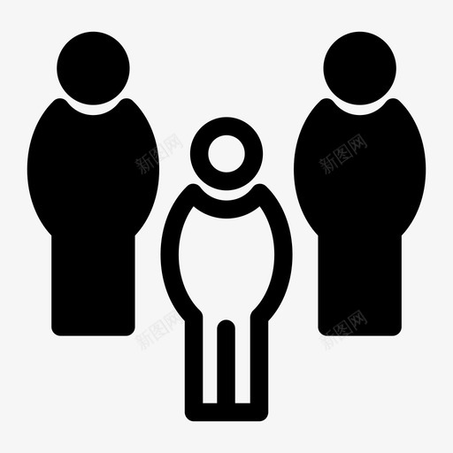群体社区人群图标svg_新图网 https://ixintu.com 人群 社区 群体