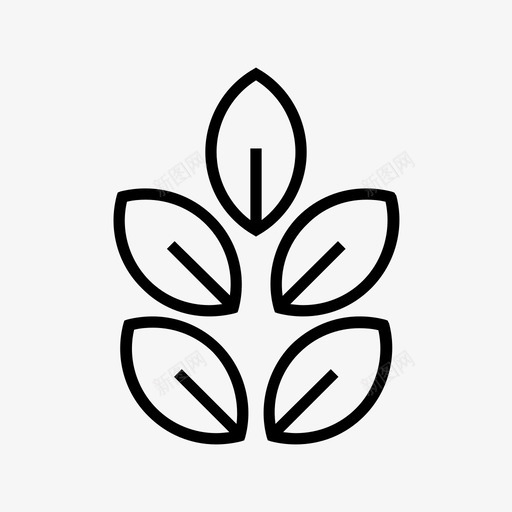农作物农业农场图标svg_新图网 https://ixintu.com 农业 农作物 农场 植物 蔬菜