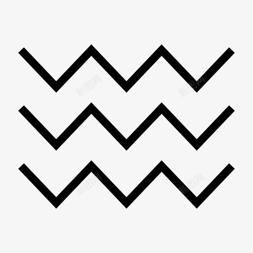 水河海图标svg_新图网 https://ixintu.com 水 河 浪 海 潮