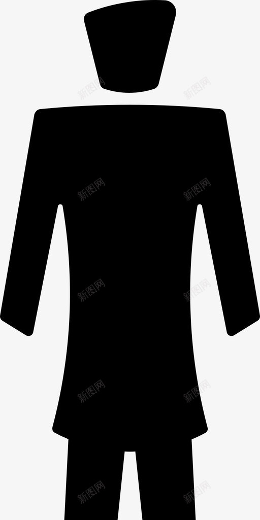 女人人体人形图标svg_新图网 https://ixintu.com 人体 人形 人形2 人物 女人 站立