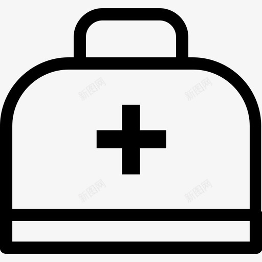 医疗箱什么样的医疗线图标svg_新图网 https://ixintu.com 什么样的医疗线 医疗箱