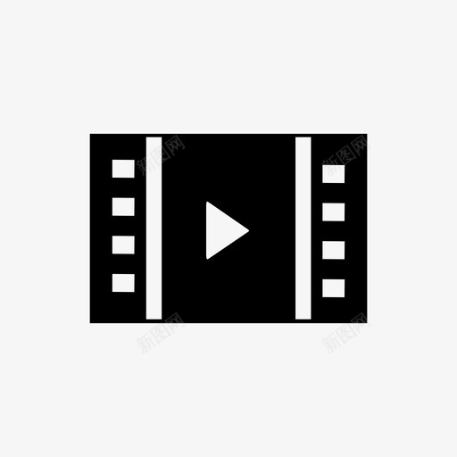 电影书籍游戏图标svg_新图网 https://ixintu.com 书籍 填充图标 游戏 电影 门票