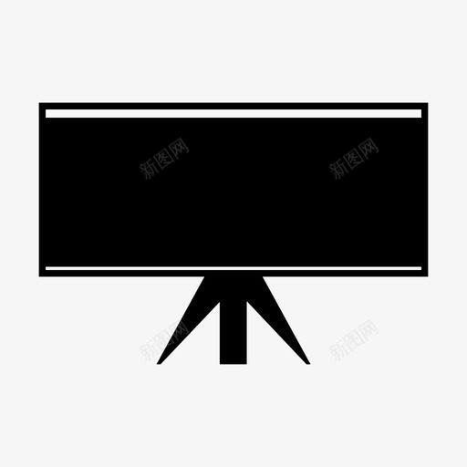 展示板投影屏幕幻灯片图标svg_新图网 https://ixintu.com 展示板 幻灯片 投影屏幕