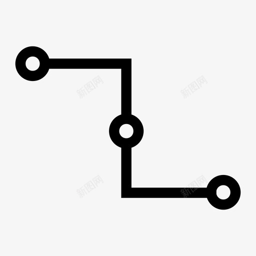 网络连接点图标svg_新图网 https://ixintu.com 点 网络 连接