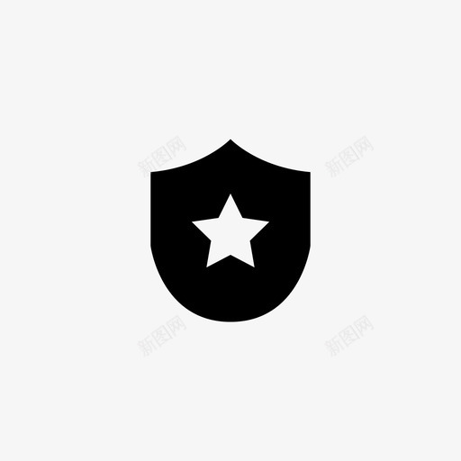 护盾商业保护图标svg_新图网 https://ixintu.com 保护 商业 安全 护盾