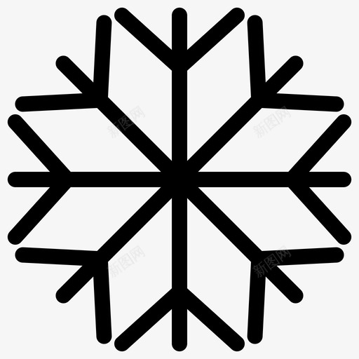 冰冷雪花图标svg_新图网 https://ixintu.com 冰 冷 生物学概述 雪花