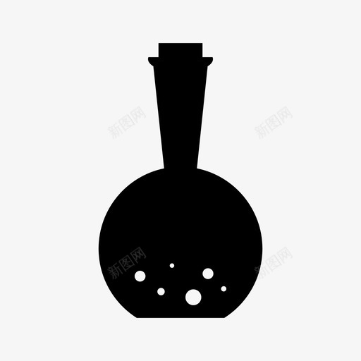 药水瓶子佛罗伦萨烧瓶图标svg_新图网 https://ixintu.com 佛罗伦萨烧瓶 液体 瓶子 药水 药物 魔法