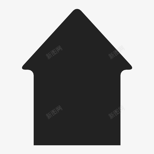 房子建筑家居生活图标svg_新图网 https://ixintu.com 家居生活 建筑 房子 生活