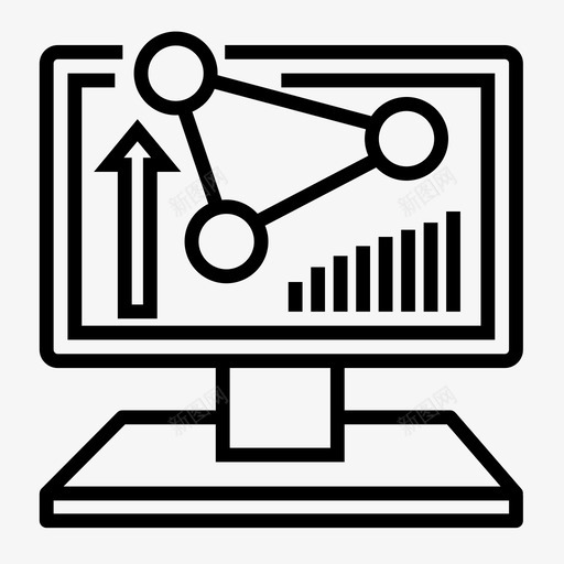信息技术计算机在线商务图标svg_新图网 https://ixintu.com 信息技术 在线商务 计算机 项目管理