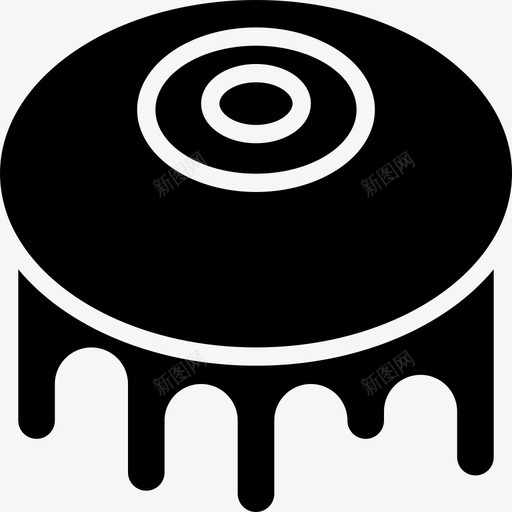 眼珠毛骨悚然眼球图标svg_新图网 https://ixintu.com 万圣节 吓人 毛骨悚然 眼珠 眼球
