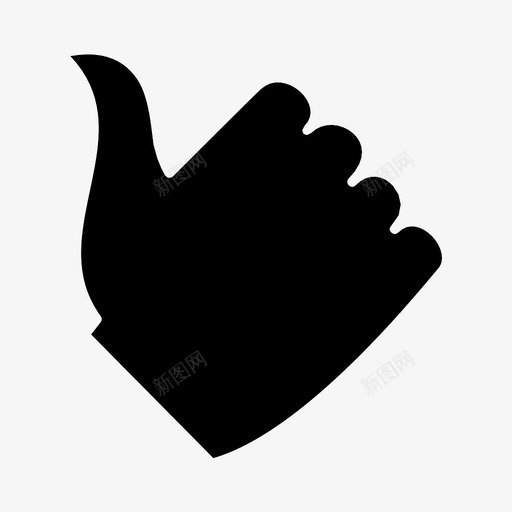 肚子手指手势图标svg_新图网 https://ixintu.com 像 好吗 手势 手指 肚子