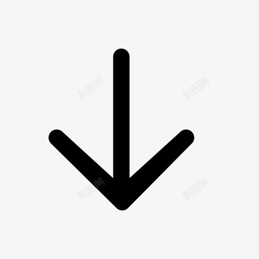 line-排序-向下svg_新图网 https://ixintu.com line-排序-向下