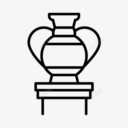 博物馆欧洲意大利图标svg_新图网 https://ixintu.com 博物馆 庞贝 意大利 旅游景点 欧洲