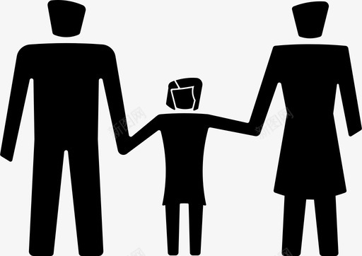 父母家庭人形图标svg_新图网 https://ixintu.com 人形 人形2 家庭 父母 父母身份