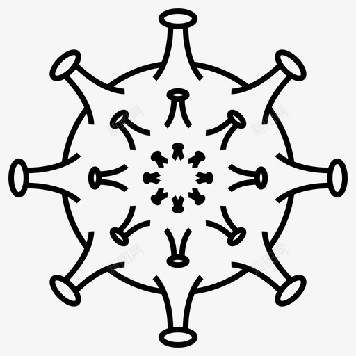 艾滋病毒细菌感染图标svg_新图网 https://ixintu.com 感染 病毒 细菌 艾滋病毒 药物
