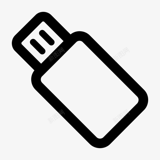 U盘数据存储文件存储图标svg_新图网 https://ixintu.com U盘 linearbasicv2 pendrive 多媒体 数据存储 文件存储