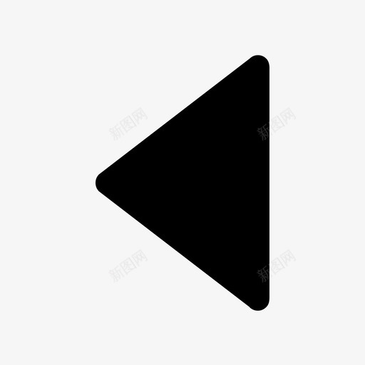 icons_左三角svg_新图网 https://ixintu.com icons_左三角