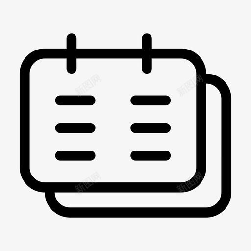 列表注释提醒列表图标svg_新图网 https://ixintu.com 列表 提醒列表 注释