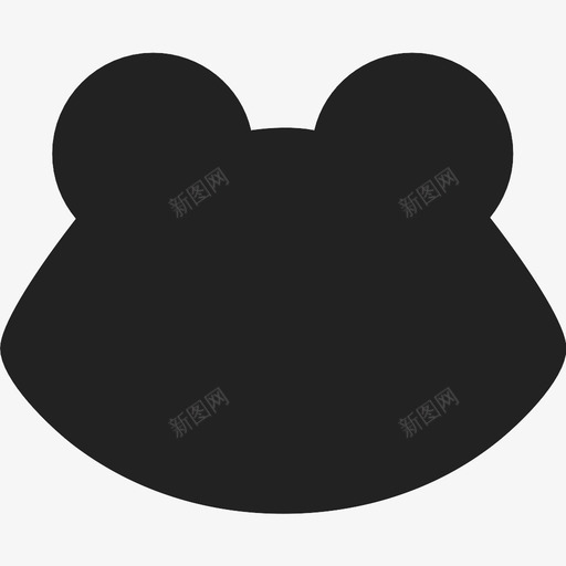 青蛙动物跳图标svg_新图网 https://ixintu.com 动物 跳 青蛙