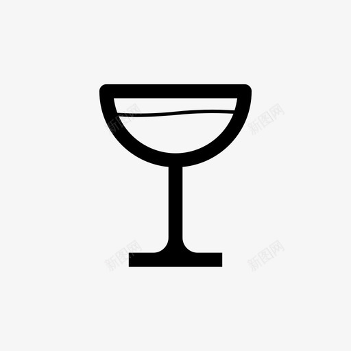 曼哈顿庆祝鸡尾酒图标svg_新图网 https://ixintu.com 庆祝 曼哈顿 欢乐时光 饮料 鸡尾酒