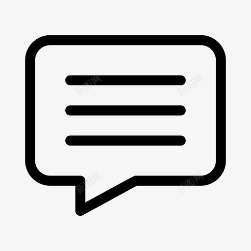 文本聊天消息界面元素ios优化图标svg_新图网 https://ixintu.com 文本聊天 消息 界面元素ios优化