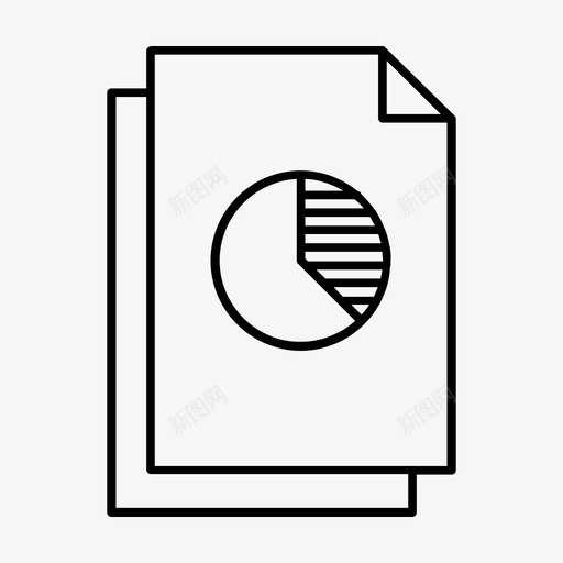 图表商业图表饼图图标svg_新图网 https://ixintu.com 商业图表 图表 饼图