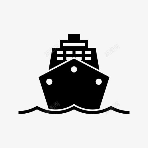 游船船帆图标svg_新图网 https://ixintu.com 帆 游船 船