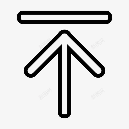 上传通知传输图标svg_新图网 https://ixintu.com 上传 传输 更新 通知