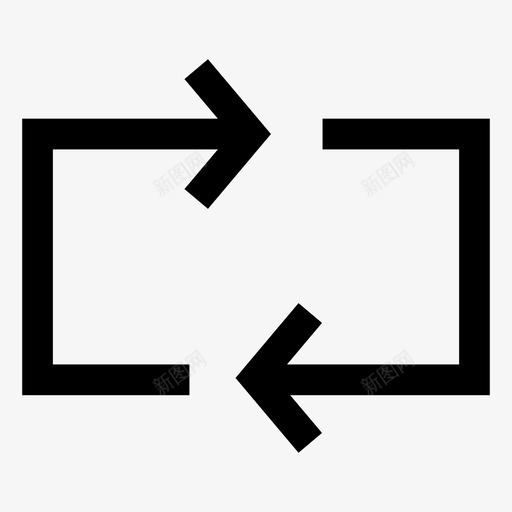 重新开始重复图标svg_新图网 https://ixintu.com 重复 重新开始