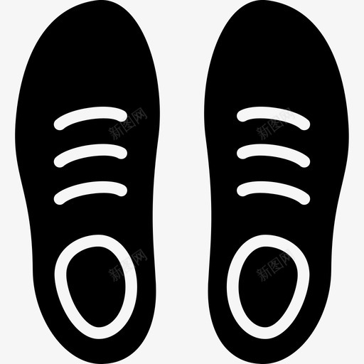 鞋脚皮革图标svg_新图网 https://ixintu.com 皮革 脚 衣服装备铭文 鞋