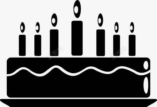 生日蛋糕蜡烛聚会图标svg_新图网 https://ixintu.com 生日蛋糕 聚会 蜡烛