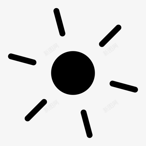 sun接口图标svg_新图网 https://ixintu.com sun 接口